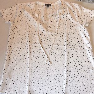 Ann Taylor - Polka Dot Blouse